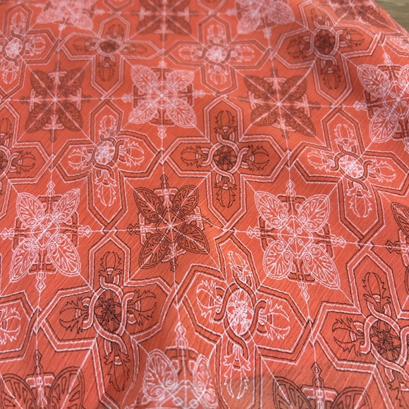 Covington Peach A-Line Knee Length Y2K Casual Skirt Size 16 - Picture 2 of 3